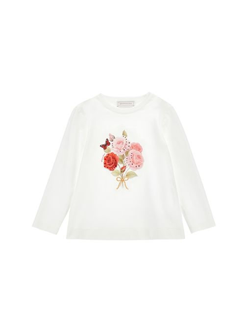T-shirt, bambina, logata. MONNALISA | 11H616NP 82010001